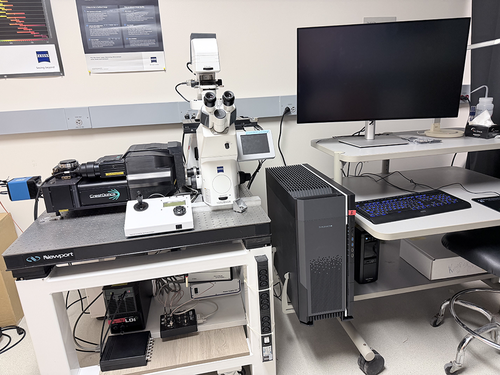 Image of Biovision spinning disk confocal microscope.